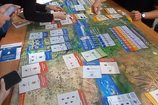 Управление водными ресурсами: студенты КРСУ и КНАУ поучаствовали в интерактивной игре Нексус